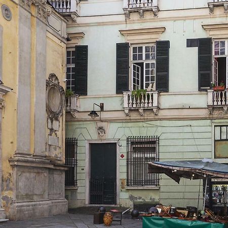 Wood And Stone Apartment In The Historical Center Genova Kültér fotó